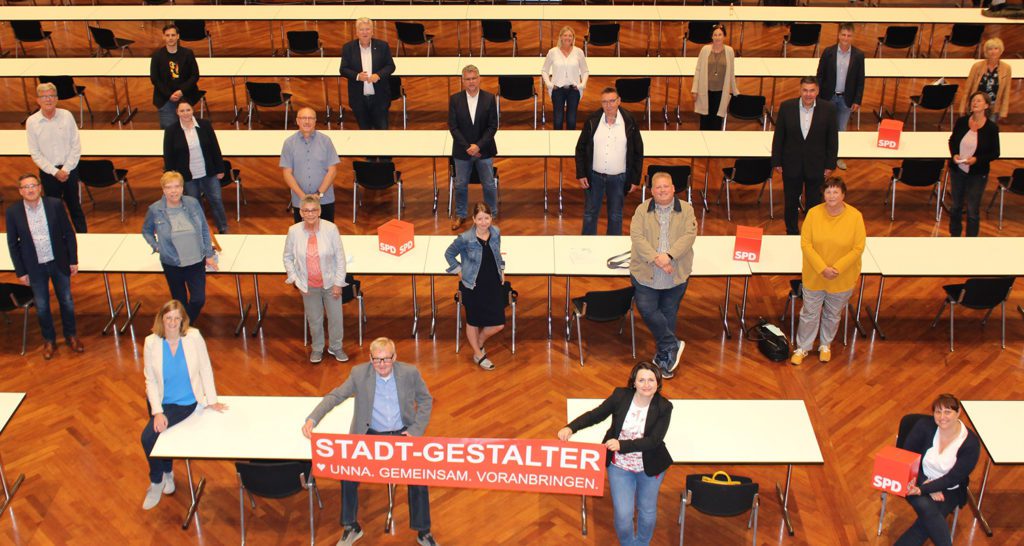 Ratskandidatinnen und -kandidaten der SPD Unna